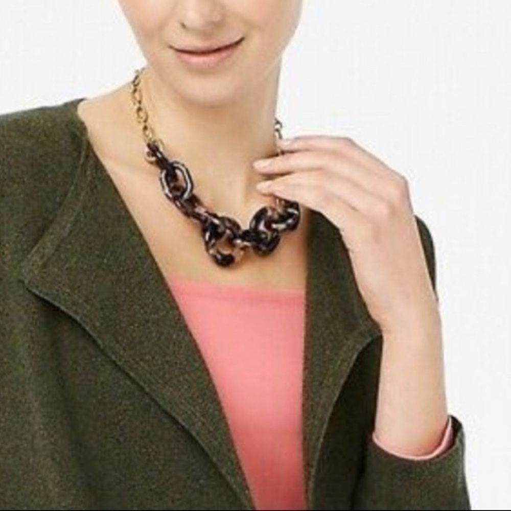 NEW J Crew Tortoise Necklace